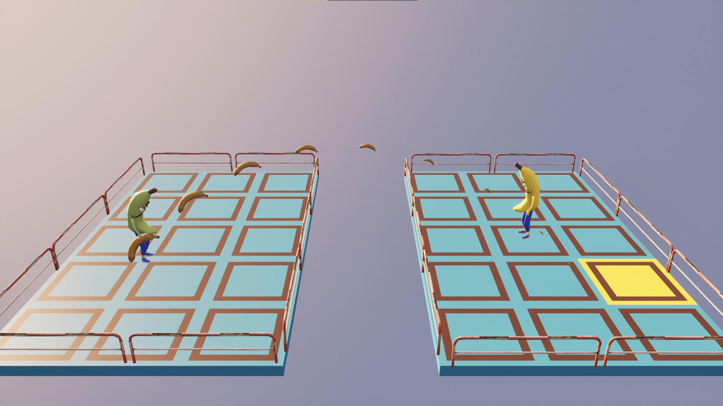 Untitled banana game Game Designer Made in Unreal Engine 5 A multiplayer fighting/shooter game based on bananas!