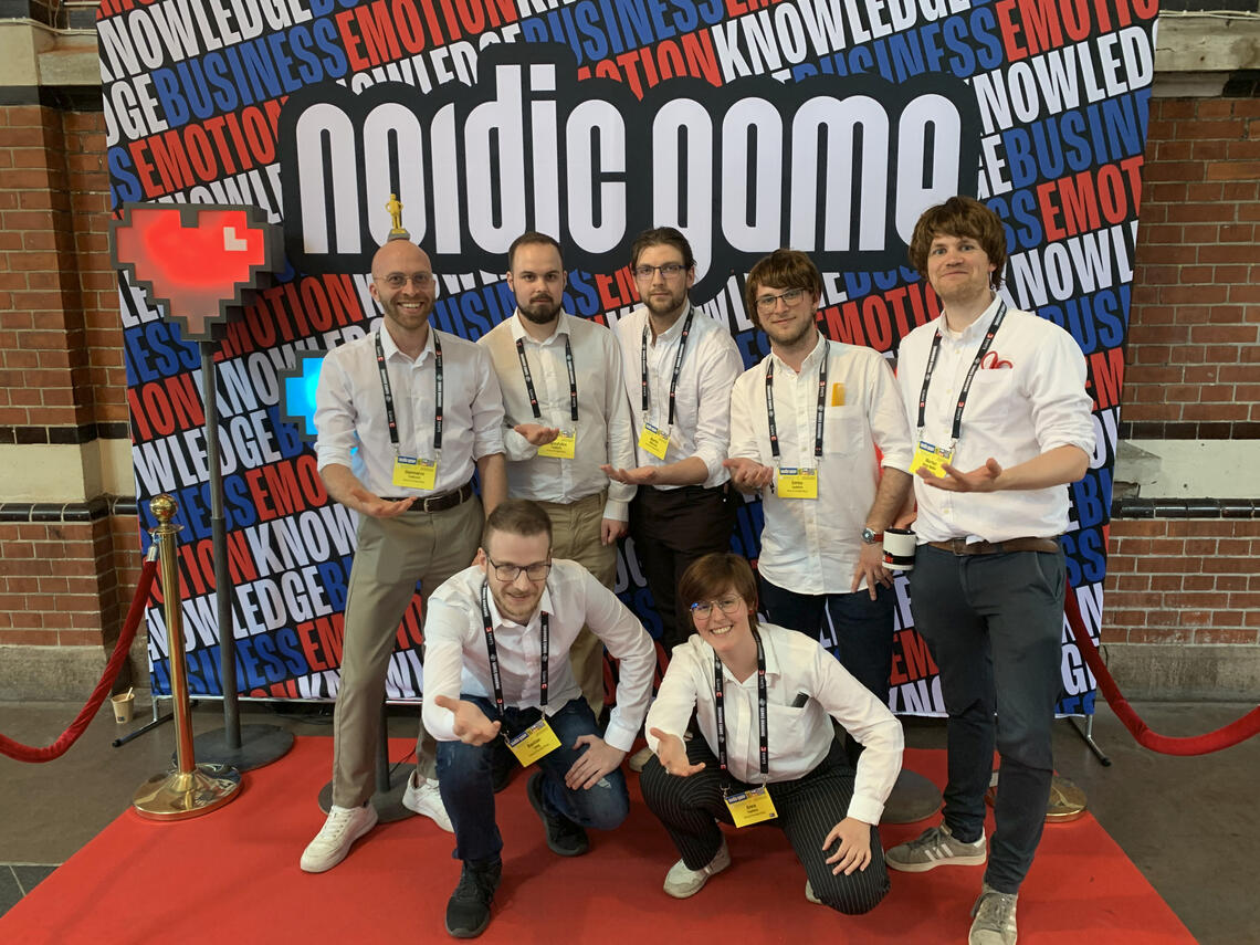 The game I worked with on Corporate Cut at the Nordic Game Conference 2024