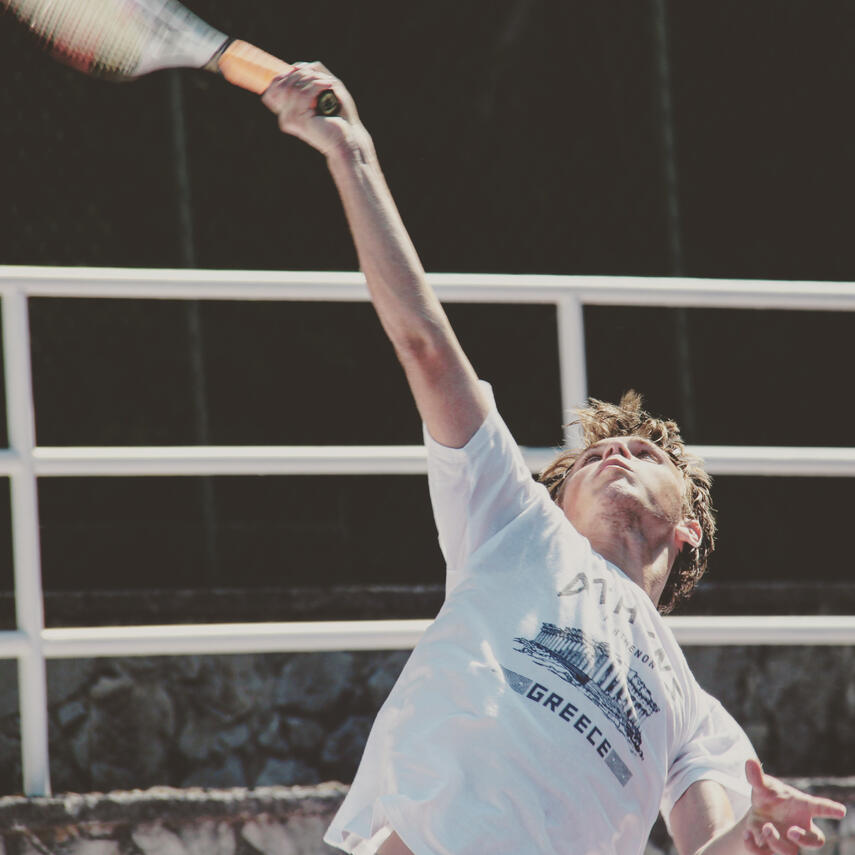 Probably that serve went out