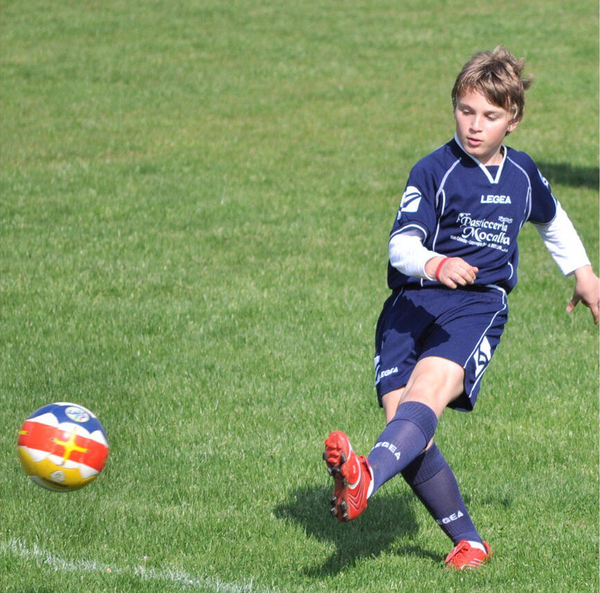 Me playing soccer looon time ago